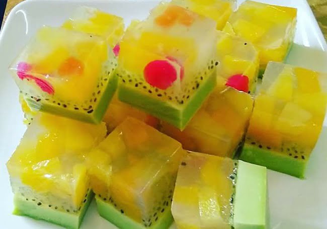 Koktail puding Resipi Puding