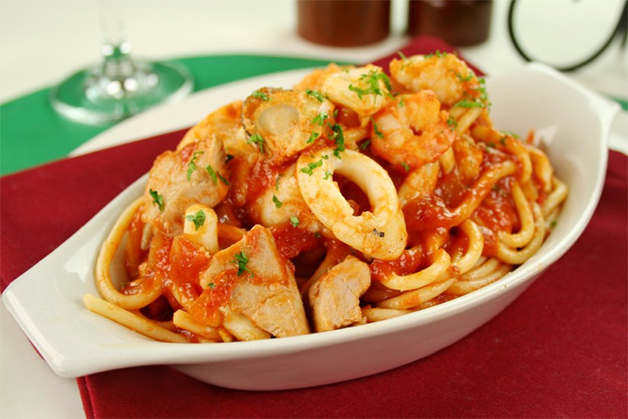 resepi-spageti-seafood