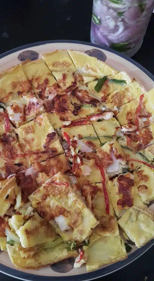 Resepi Haemul Pajeon (Pancake Seafood Korea)