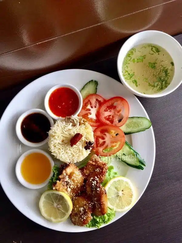 Resepi Nasi Ayam Sos Lemon