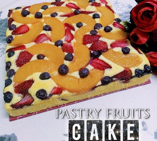 resepi-pastry-fruits-cake-dengan-sos-vanilla-berkrim