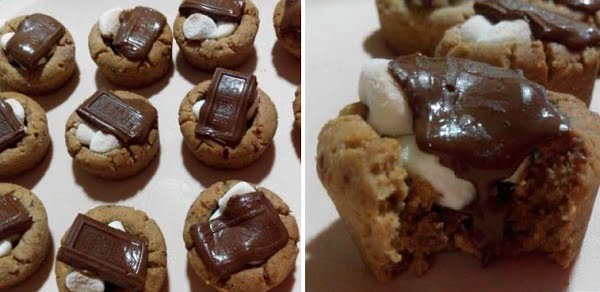 resepi-hershey-marshmallow-cookie-cup