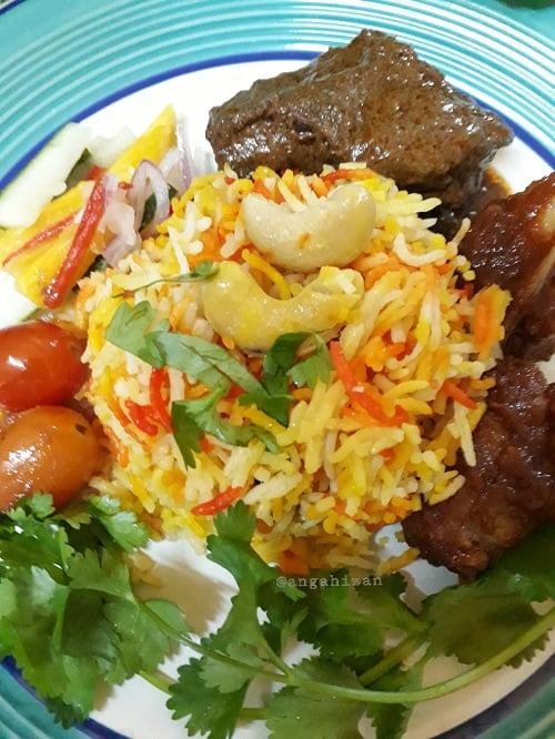 Resepi Nasi Minyak Daging Beriani • Resepi Bonda
