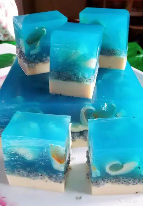 Resepi Puding Mabul Ocean Blue Resepi Puding Mabul Ocean Blue