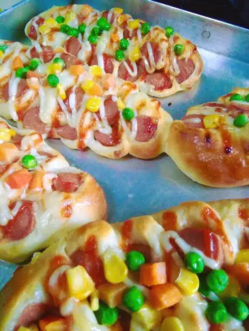 Resepi Roti Sosej Ala Pizza Resepi Roti Sosej Ala Pizza