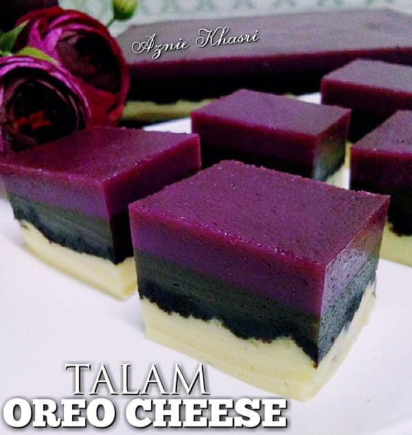 resepi-talam-oreo-cheese