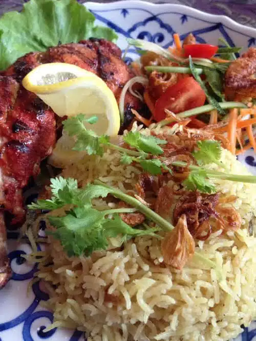 Ressepi Nasi Basmati Berempah dan Ayam Tandori Ressepi Nasi Basmati Berempah dan Ayam Tandori