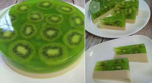 Resepi Puding Kiwi, Terasa Manis Buah Kiwi