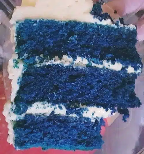 Resepi Kek Blue Velvet