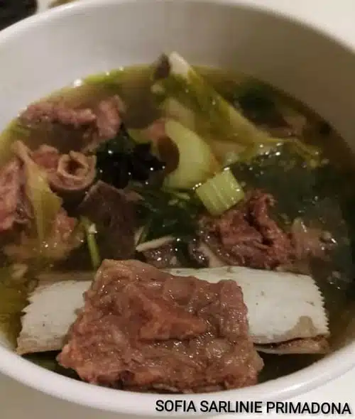 Resepi Sup Tulang ala Siam