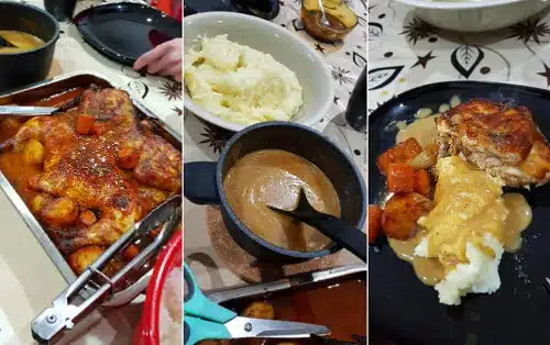 Resepi Baked Mayo Chicken dan Black Pepper Mayo Gravy
