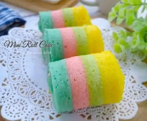 Resepi Mini Roll Cake Mudah