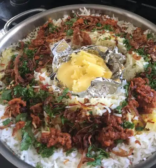 Resepi Butter Chicken Biryani