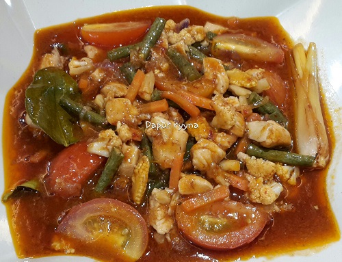 Resepi Paprik Ayam Thai Terangkat • Resepi Bonda