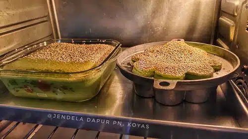 Resepi Kuih Bakar Pandan Sedap
