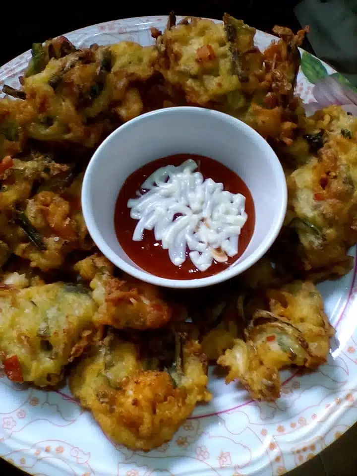 Buat Minum Petang Dengan Cucur Udang Maggi