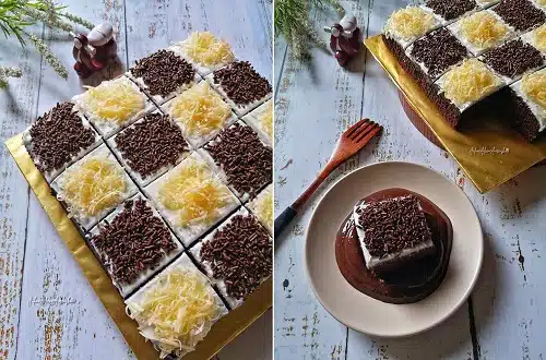 Resepi Brownies Potong Kukus