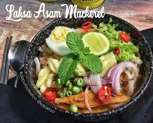 Resepi Laksa Asam Mackerel