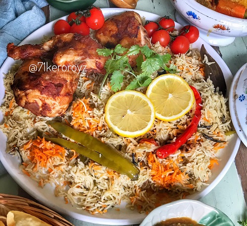 Resepi Homemade Nasi Arab Ayam Panggang • Resepi Bonda