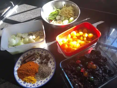 Resepi Acar Buah Johor, Rasa Pedas Berempah