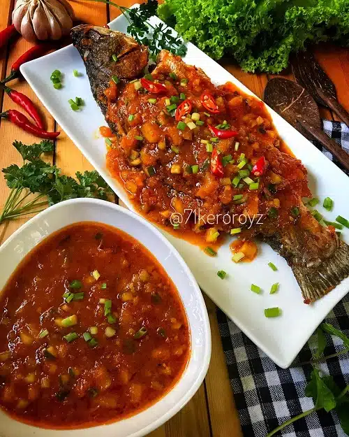 Cara Masak Siakap Goreng 3 Rasa