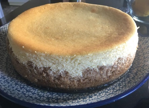 resepi-baked-lemon-cheesecake