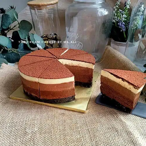 Resepi Kek Triple Chocolate Mousse