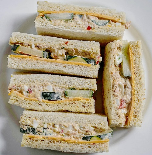 resepi-sarapan-spicy-tuna-sandwich
