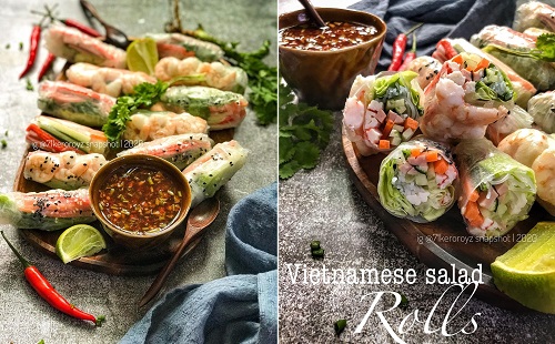 resepi-vietnamese-salad-rolls-dengan-sos-ketumbar