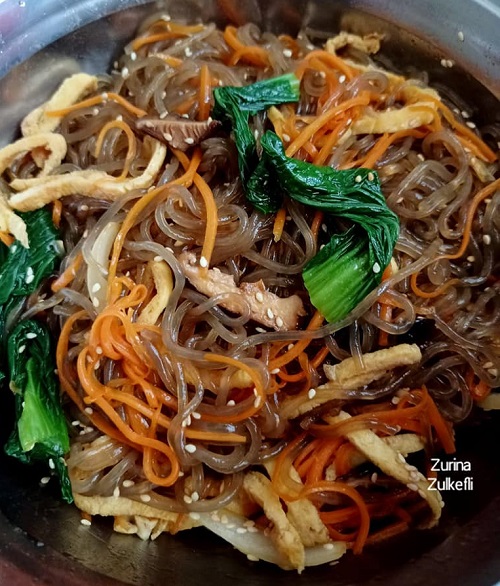 resepi-makanan-korea-japchae-sedap-banyak-sayuran