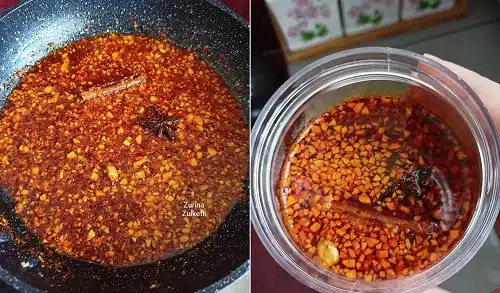 Cara Mudah Buat Garlic Chili Oil