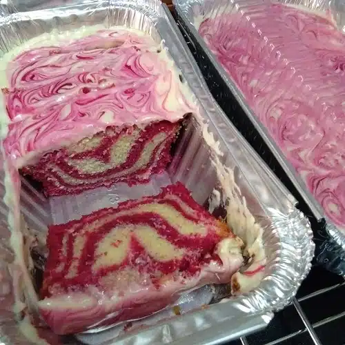 Kek Marble Red Velvet Cream Cheese