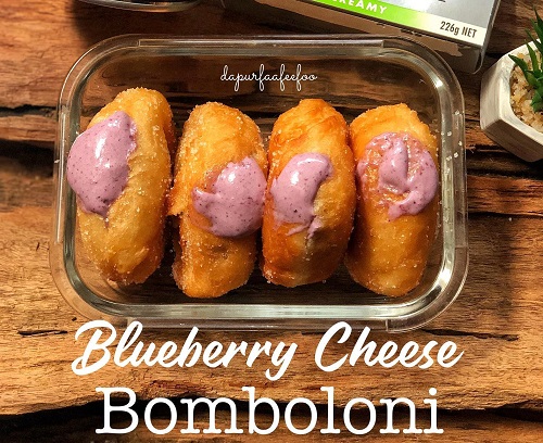 resepi-bomboloni-dengan-blueberry-cheese-filling