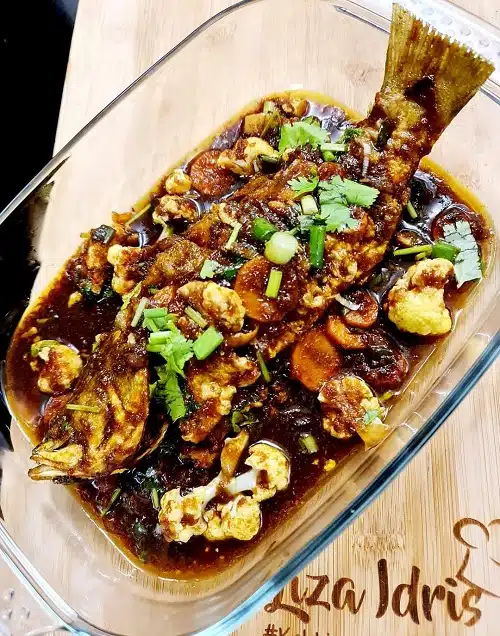 Resepi Ikan Siakap Sambal Kicap Pedas Thai