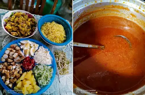 Resepi Rojak Mee Mamak Lengkap Dengan Cucur Kucai