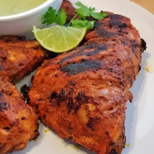 Ayam Tandoori Dengan Sos Raita Pudina Ketumbar
