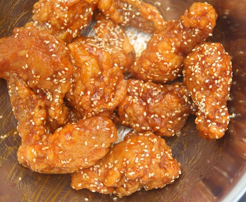 cara-buat-korean-spicy-chicken-wings