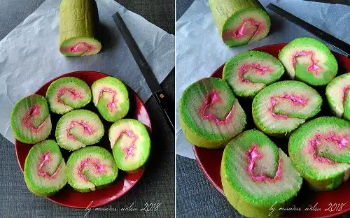 Resepi Kek Gulung Chiffon Dengan Filling Buttercream