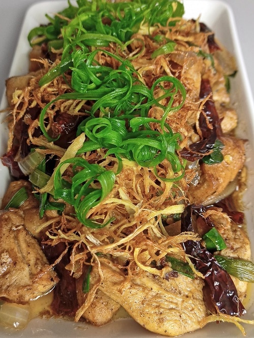 Ayam Masak Halia Tambah Minyak Bijan Rasa Lebih Enak