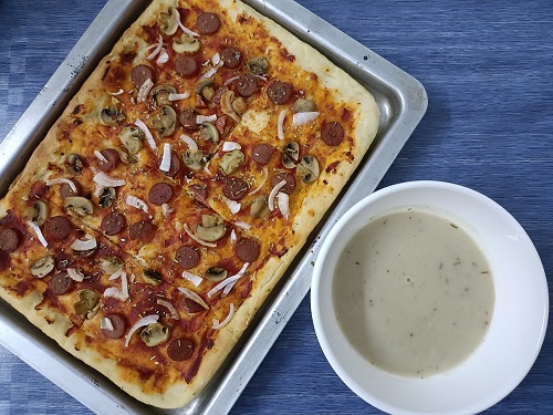 resepi-mudah-sup-cendawan-berkrim-dengan-pizza-homemade