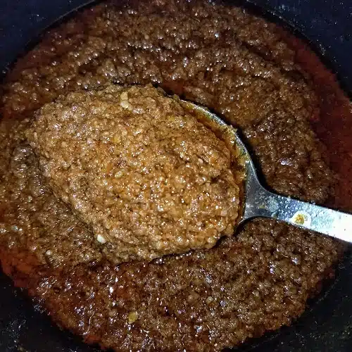 Sambal Kacang Pekat Sedap Makan Dengan Sate