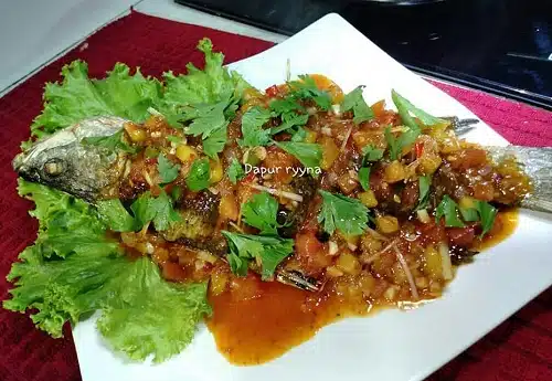 Resepi Ikan Siakap Masak 3 Rasa Ala Thai Merencik
