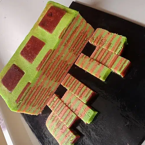 Kek Lapis Cheese Masam Manis Guna Bahan Premium