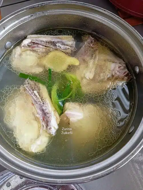Set Hidangan Lengkap Nasi Ayam Hainan Paling Mudah