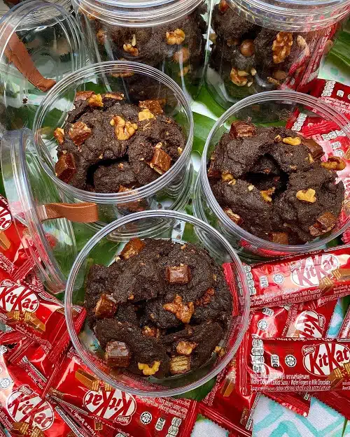 Biskut Black Walnut Kitkat Nampak Premium dan Mewah