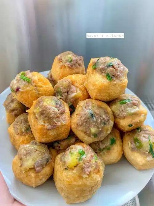 Tauhu Bergedil Gedempol Sedap Makan Dengan Sambal Kicap