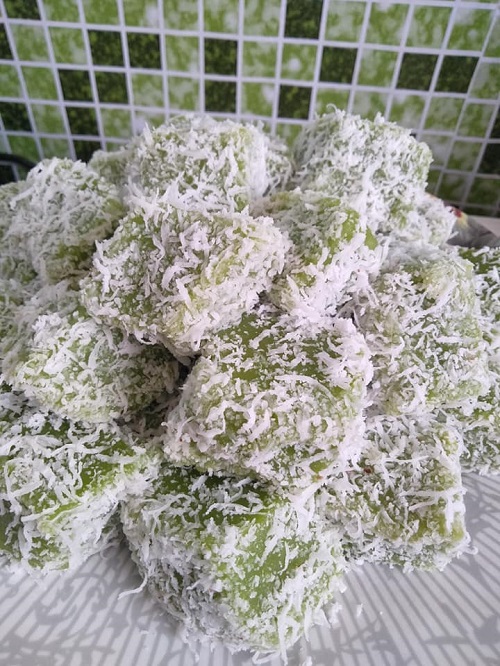 Resepi Kaswi Pandan Lemak Manis Sukatan Cawan