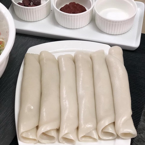 Resepi Laksam Cantik Berkilat Makan Dengan Kuah Putih