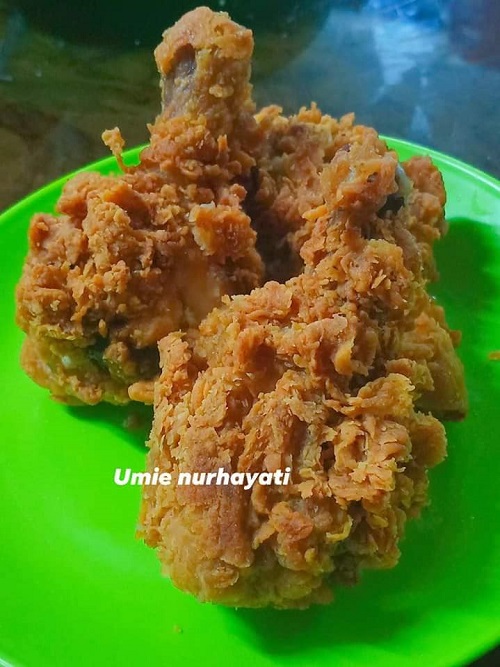 Resipi Ayam Goreng Crispy 3 Bahan Sahaja