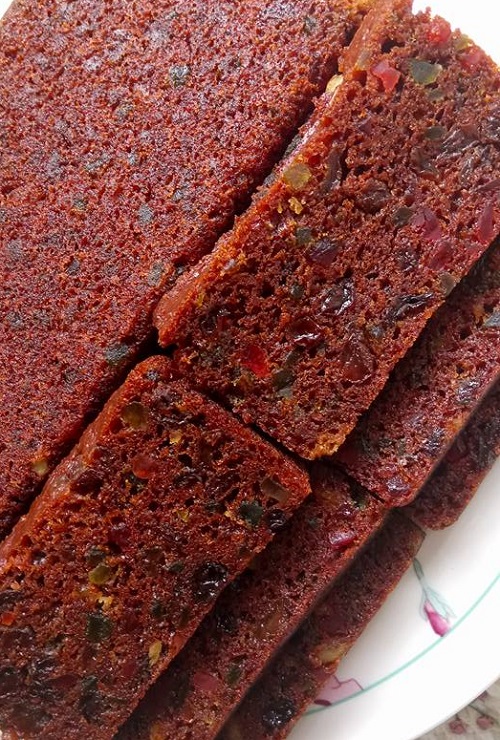 Resipi Kek Buah Versi Kukus Super Moist